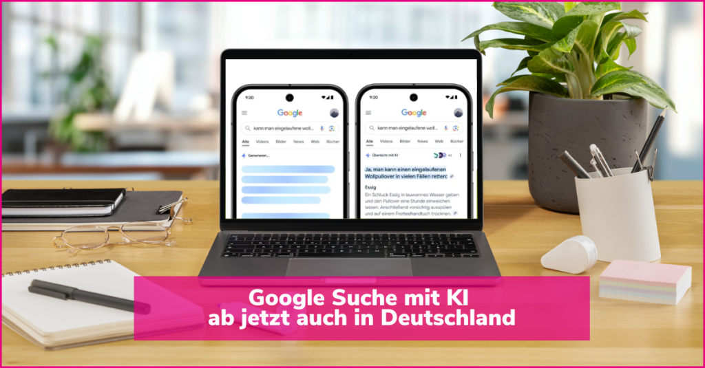 Blog Beitragsbild Google KI in Deutschland