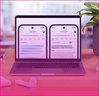 Blogbeitrag Vorschaubild Google KI in Deutschland