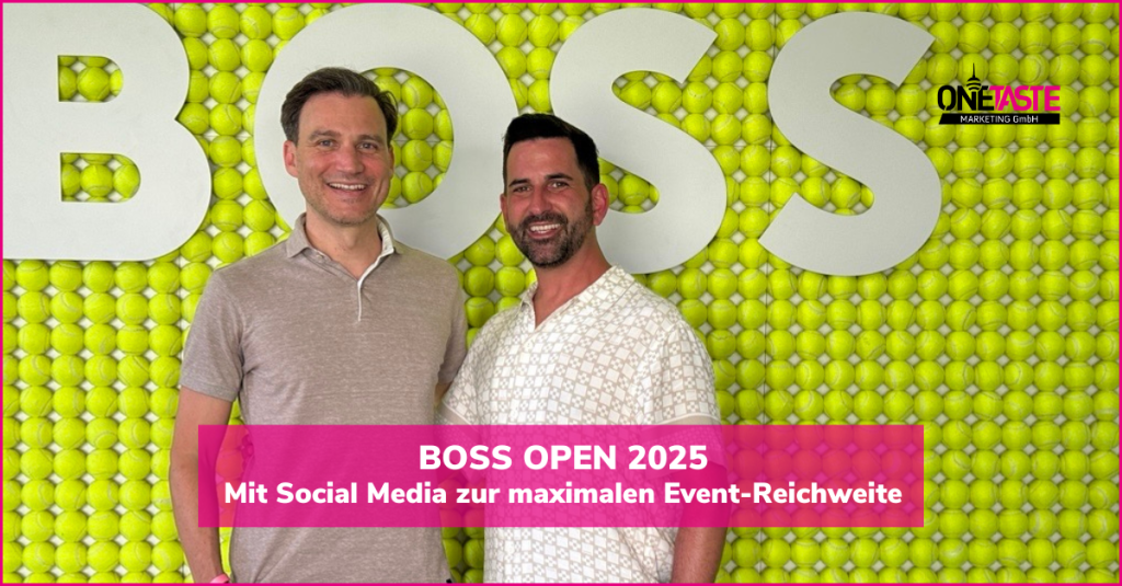 Boss Open 2025 Mit Social Media zur maximalen Event-Reichweite